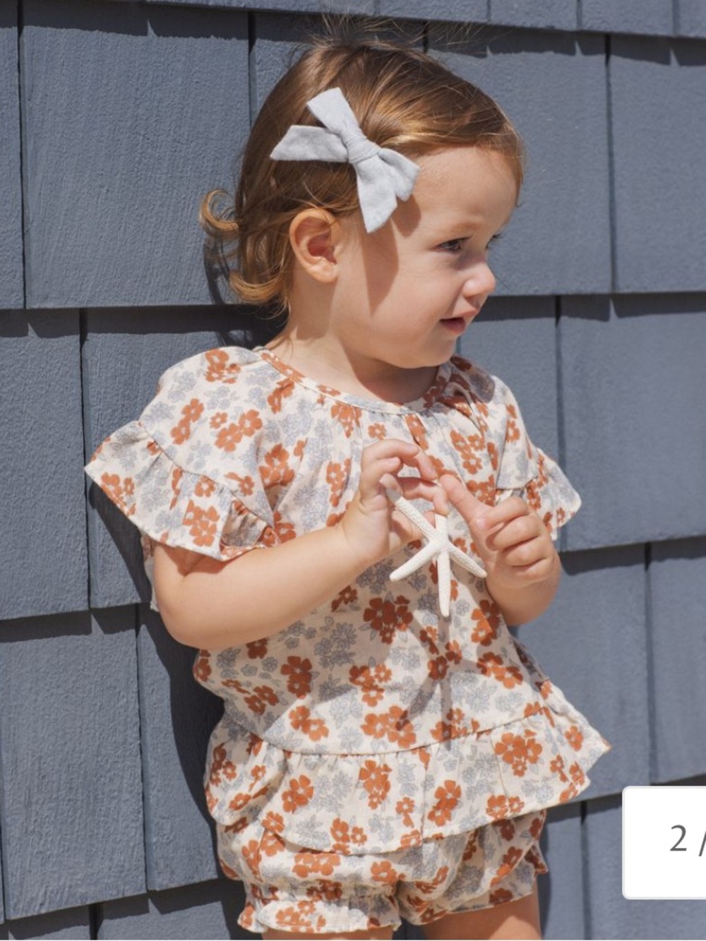 Baby Butterfly Sleeve Top and Bloomers Set